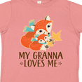 thumbnail image 4 of Inktastic Granna Loves Me Woodland Fox Boys or Girls Toddler T-Shirt, 4 of 5