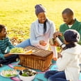 thumbnail image 6 of Easter Canvas Picnic Mat Waterproof Beach Blanket Sandproof Outdoor Camping Rug Foldable Compact Lightweight Portable Mat for Travel Hiking Park Grass 60"x80", 6 of 6