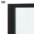 thumbnail image 4 of Vigo VG6079CHCL3276 Astoria 76" High X 32" Wide Pivot Framed Shower Door - Chrome, 4 of 7