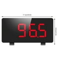 thumbnail image 4 of fastboy Réveil de Table Numérique Radio FM Mode Répétition Chambre Hôtel Affichage LED Réveil avec Port USB, Affichage Rouge, 4 of 7