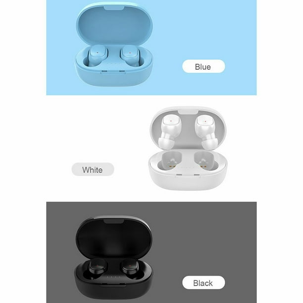 Clearance Sale Stereo Earbud Headphones In-ear Earphones Wireless Earphones  With Charging Box Noise Reduction Mini Stereo Headset 