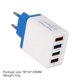 thumbnail image 3 of Cargador de viaje USB universal de 4 puertos Adaptador de enchufe de la UE Cargador de carga rápida para teléfono, 3 of 7