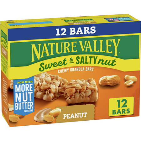 Nature Valley Granola Bars Sweet and Salty Nut Peanut 12 ct 14.8 oz