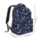 thumbnail image 2 of Fotbe Hawaiian Style Mochila Casual con Estampado para Escuela, Viajes y Actividades al Aire Libre - Duradera, Ligera y Cómoda, 2 of 5