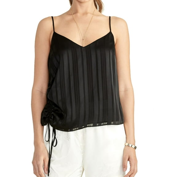 Rachel Roy Womens Miraim Cami Tank Top, Black, Medium
