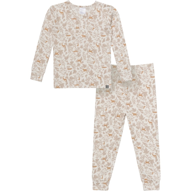 Modern Moments Toddler Henley Pajama Set 2-Piece photo 2