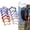 Black, variant on Multicolor Star Shape Lightweight Aluminum Carabiner 5 Piece Set Spring Loaded Snap Hook Clip for Backpack Purse Key Camping Hiking Outdoor Equipment Hanging Organizer
