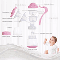 thumbnail image 3 of Extractor De Leche Materna Saca Leche Con 10 Bolsas TRANSPARENTE/ROSA, 3 of 5