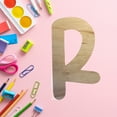 thumbnail image 4 of Wooden Kids Craft Letter, Unfinished 10'' Alphabet Letter L, Paintable DIY, 4 of 5