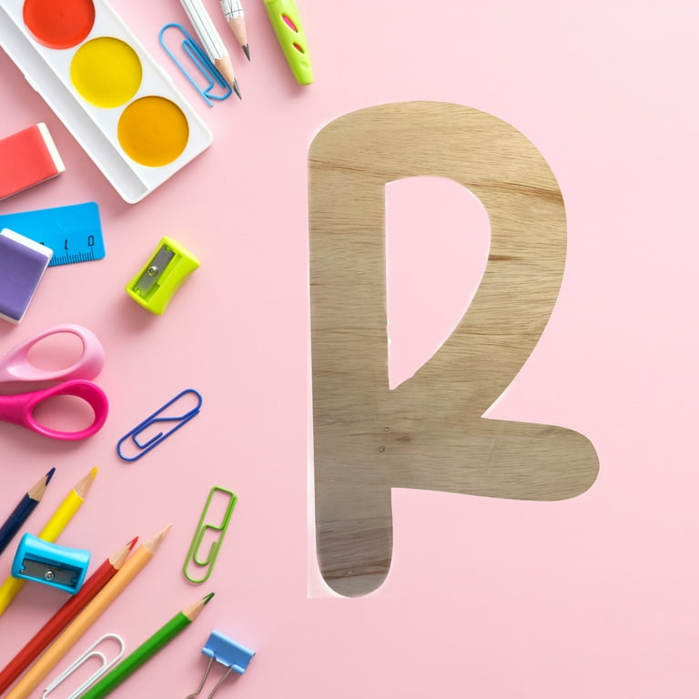 5 Ways to Decorate Wooden Fillable Letters