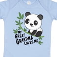 thumbnail image 4 of Inktastic My Great Grandma Loves Me Cute Panda Boys or Girls Baby Bodysuit, 4 of 5