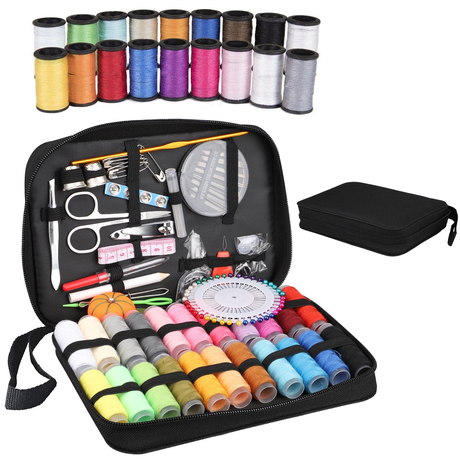 TSV Sewing Kits, 126 Pcs Sewing Supplies, Home Stitching Hand Sewing