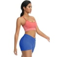thumbnail image 5 of MISS MOLY Yoga Hot Shorts for Women Tummy Control Workout Shorts Butt Lifting Ruched Sportwear, 5 of 5