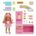 thumbnail image 4 of Rainbow High Littles Dessert Shop Playset + Small Doll (Pink 5.5”), 4 of 7
