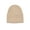 Light Tan, variant on Women's Wide Cuff Beanie, One Size, Black, Recycled Polyester