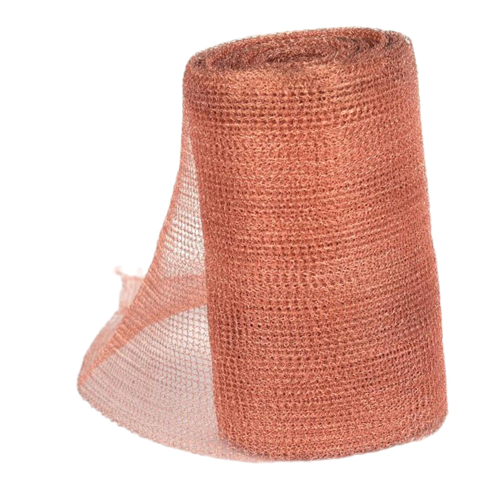 Gazechimp Copper Wire Mesh Easy to Use Woven Mesh Screen for Home Gardening Distilling 12.7cmx10M