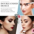 thumbnail image 3 of Dinheiro - Juego de 2 brochas para delineador de ojos en ángulo de doble punta, herramienta de delineador de ojos en gel, corrector de ojos y esponja debajo de los ojos, brochas de maquillaje, 3 of 6