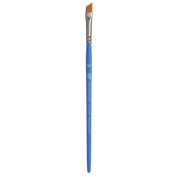Princeton Brush Select Artiste Brush, Angular Shader, 1/4 in