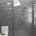 thumbnail image 3 of Rollo de papel tapiz adhesivo moderno con 10 metros de pegatinas a prueba de agua y moho para renovación de baños y cocinas, pegatinas de azulejos de mármol, 3 of 5