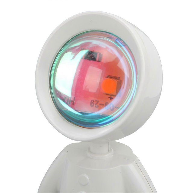 Sunset Lamp Projector Cute Shape 360 Degrees Rotation Premium Material Durable Stable Sunset Projector for Room Office