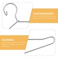 thumbnail image 2 of 20 PCS Muñeca de Metal Perchas Ropa Durable Ropa Percha Mini Muñeca Ropa, 2 of 5