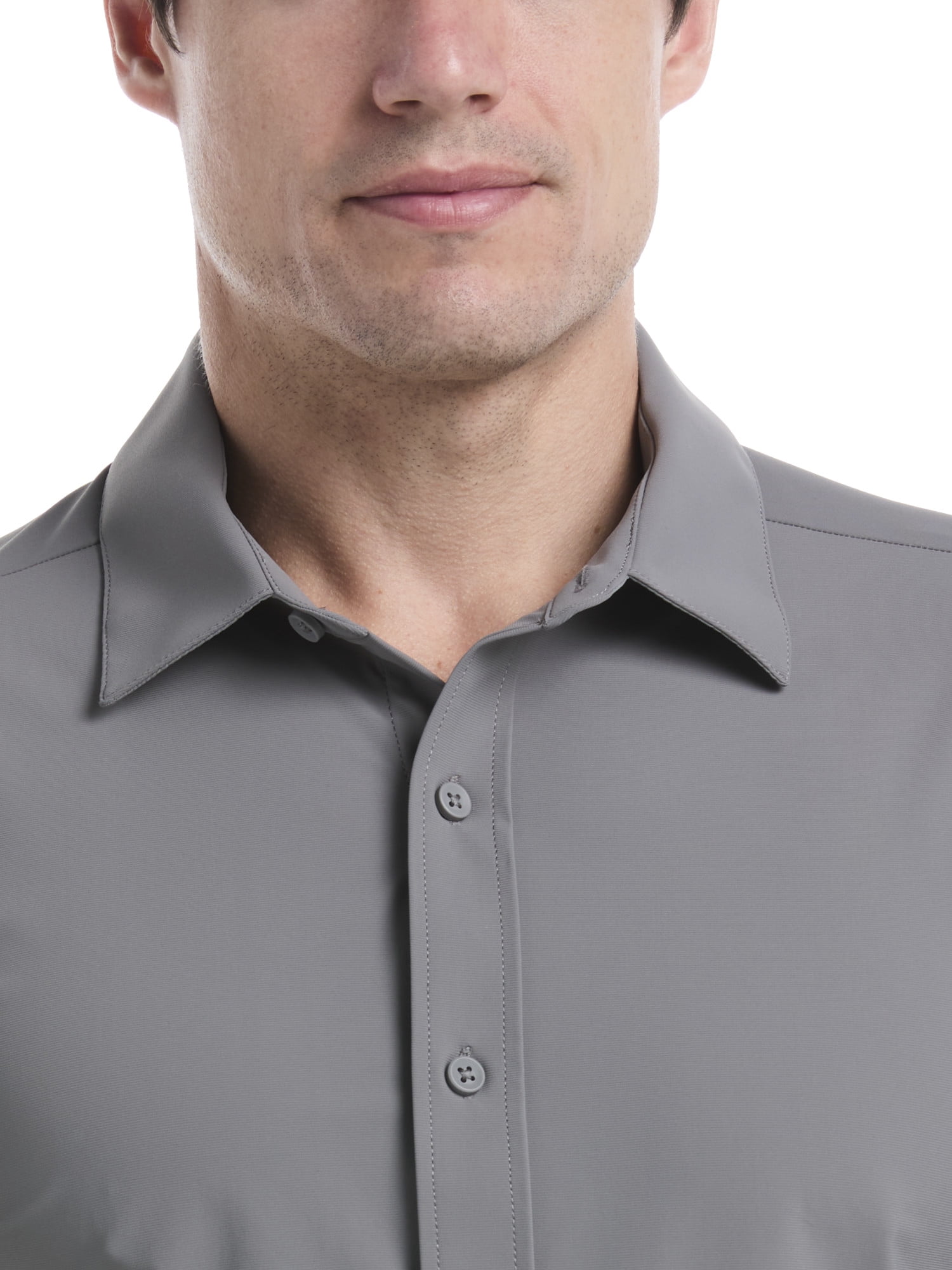 Ben Hogan Men's and Big Men's Performance Long Sleeve Button-Down Golf Shirt, Size S-5XL