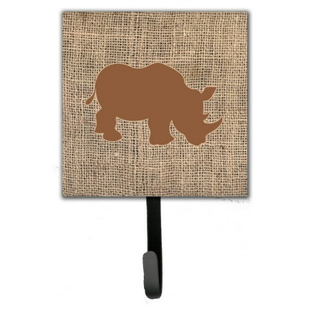 Caroline's Treasures Rhinoceros Leash Holder and Wall Hook