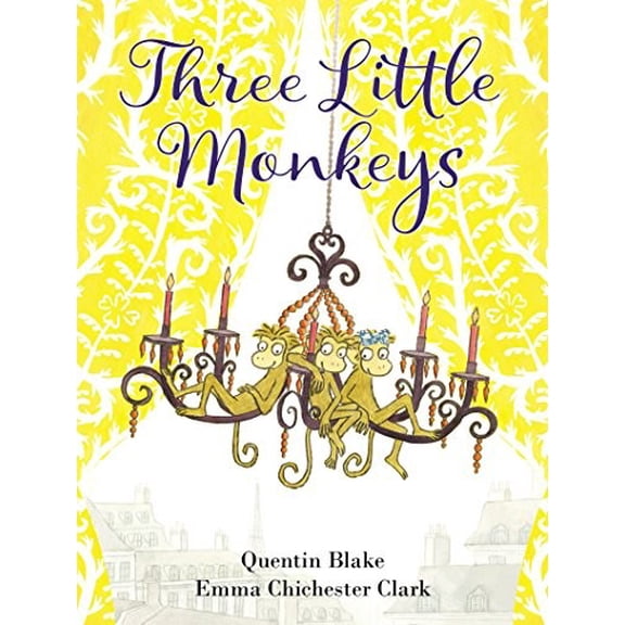 Pre-Owned Three Little Monkeys, (Hardcover)