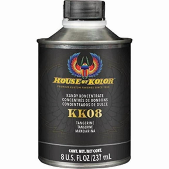 House of Kolor HOK-KK08-C02 0.5 Pint Intensifier Kandy Koncentrate, Tangerine