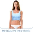thumbnail image 6 of Yoga Vest Running Bra Sports Fitness Women's Polyester, 6 of 6