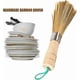 thumbnail image 5 of Wok Brush Wok Cleaning Whisk Frying Pan Brushes Kitchen Cleaning Brushes Bamboo Cleaning Whisk Oil Free Scrubber With Long Wood Handle Cleaning Tool F, 5 of 5