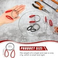 2 Pcs PVC Pipe Cable Saw Stainless Steel Wire Hand Pocket String Rope