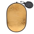 thumbnail image 4 of Rushawy Collapsible Light Reflector Compact 2 in 1 Photography Reflector for Outdoor S Gold, 4 of 9