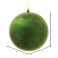 thumbnail image 2 of Vickerman 3" Moss Green Shiny Ball Ornament, 32 per Box, 2 of 2