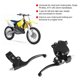thumbnail image 2 of Pair of 22mm Left Right Thumb Throttle Brake Lever Fit For Mini Moto Quad Pit Bike ATV, 2 of 3