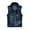 Dark Blue, variant on purcolt Men's Casual Lapel Denim Vest Jacket Vintage Slim Fit Sleeveless Jeans Vests(Dark Blue, M)