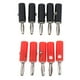 thumbnail image 2 of 10 Unids 4mm Audio Speaker Cable Cable Conector Adaptador Tornillo Banana Plug, 2 of 9