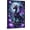 Frame-style, variant on Purple Dragon Fantasy Wall Art Aesthetic Moon Crystal Mythical Poster Decor