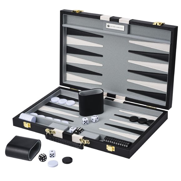 Funda clásica grande de 18 pulgadas para Backgammon Set Get The Games Out