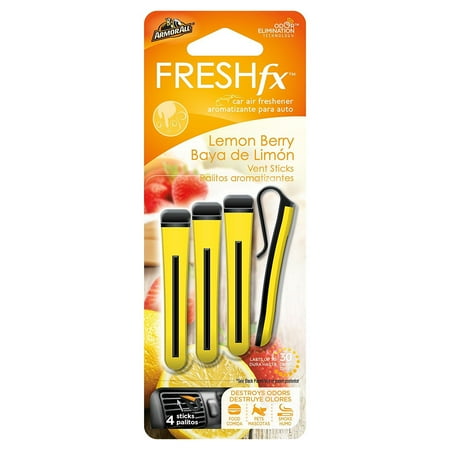 sticks vent freshener air Walmart.com Vent Armor FRESHfx Air Pack in Sticks All Berry) (Lemon 4 Freshener Sticks, Car a sticks vent freshener air Walmart.com Vent Armor FRESHfx Air Pack in Sticks All Berry) (Lemon 4 Freshener Sticks, Car a