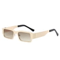 thumbnail image 1 of Gafas de sol de tendencia de personalidad hip-hop, gafas de sol de moda para tiro callejero, hechas de metal, 1 of 5