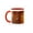 Red/White, variant on 3drose, Giant Kauri Tree, Awanui, North Island, New Zealand-au02 Dwa6602 - David Wall, 11oz Two-tone Red Mug