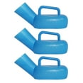 thumbnail image 1 of EeaseCA 3Pcs Portable Plastic Male Urinal Bottles Practical Patient Urinals (Blue), 1 of 8