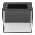 thumbnail image 5 of 4 Pack Acrylic Tip Boxes, Tip Jar Donation box, Acrylic Tip Jar Box, 6 x 4 x 5 Inch Tip Collection, Donation, (Black, Clear), 5 of 9