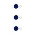 thumbnail image 4 of Advancent Llavero de bola peluda Llaveros cómodos Llaveros prácticos Mujeres para niños Adultos Estudiantes mayores Azul oscuro 9 cm Type1 NO1, 4 of 6