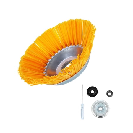 AYYUFE Mowing Trimmer Head Good Weed Control High Hardness Anti-deform Weeding Metal Universal Grass Trimmer Head Farm Supply