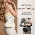 thumbnail image 6 of Clutch Purse Evening Clutch Bag Handbag Cross Body Bag for Women Formal Wedding Club, 6 of 6