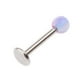 thumbnail image 5 of 20 Bo de acero inoxidable Top Lip Stud Ear Rings Bars bret, 5 of 9