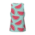 thumbnail image 5 of Haiem Watermelon Men Workout Tank Top Gym Bodybuilding Sleeveless Muscle T Shirts Athletic Tank Breathable Workout Shirt-X-Large, 5 of 9