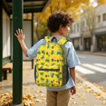 thumbnail image 6 of Tractor and Tractors Yellow Pattern 17" School Backpacks for Teens,Waterproof Oxford Fabric,S-Shape Padded Straps for School,Travel,Hiking,Camping, 6 of 6